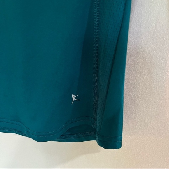 Danskin Now SZ Medium 8-10 Green Blue Activewear - Picture 6 of 14